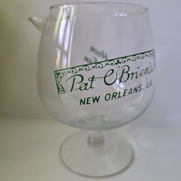Pat O'Brien's New Orleans Louisiana Hurricane Glass Pitcher Have Fun! - Picture 8 of 15